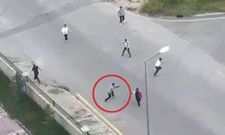 Ankara'da 1 kişinin yaralandığı silahlı kavga kamerada
