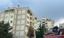 Asansör dairesinde çıkan yangın söndürüldü