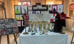 Atletizmdeki başarısını moda tasarım projesine dönüştürdü