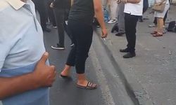 Avcılar'da iki aracın karıştığı kazada devrilen otomobilin sürücüsü yaralandı