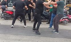 Aydın'da esnaflar ile vatandaşlar arasındaki kavga kamerada: 1'i polis 5 yaralı