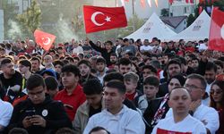 Bağcılar'da milli maç heyecanı
