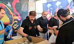 Bahçelievler'de vatandaşlara aşure ikram edildi