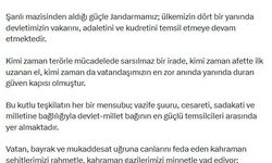 Bakan Çiftçi, Jandarma Teşkilatı'nın kuruluş yıl dönümünü kutladı