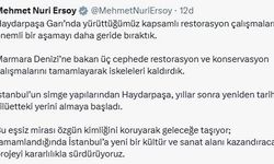 Bakan Ersoy: Haydarpaşa, yıllar sonra tarihi silüetteki yerini almaya başladı
