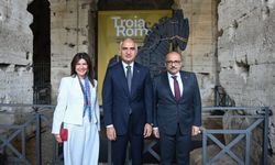 Bakan Ersoy, Roma'da gerçekleştirilen 'Troya Sergisi'ne ilişkin değerlendirmelerde bulundu