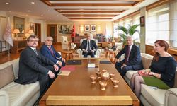 Bakan Ersoy, Rusya Büyükelçisi Verşinin'i kabul etti