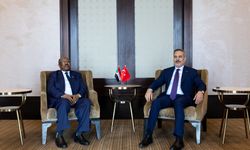 Bakan Fidan, Sudanlı mevkidaşı Salem ile bir araya geldi