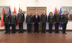 Bakan Güler, Kara Kuvvetleri personelini kabul etti