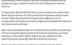 Bakan Gürlek: 2 kayıp dosyasında yeni deliller bulundu ve adli işlem yapıldı