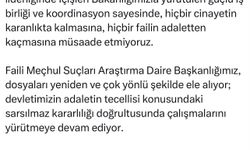 Bakan Gürlek: 2021 yılında işlenen Mehmet Şirin Çelik cinayeti aydınlatıldı