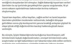 Bakan Gürlek: Bebeğini çöpe bıraktığı tespit edilen şüpheli ve kardeşi hakkında gözaltı kararı verildi