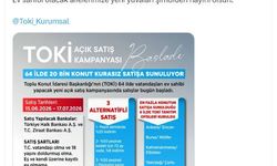 Bakan Kurum: 20 bin TOKİ konutunu, kurasız satışa sunuyoruz