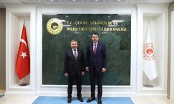 Bakan Kurum, Haymana ve Gölbaşı belediye başkanlarını kabul etti