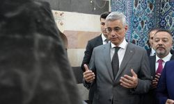 Bakan Memişoğlu, Emevi Camii'nde cuma namazını kıldı