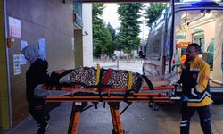 Bariyere çarpan otomobildeki 4 kişi yaralandı