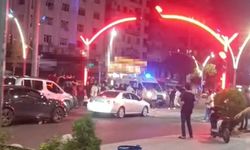 Batman'da iki motosikletin çarpıştığı kaza kamerada