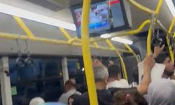 Belediye otobüsünde okey oynadılar