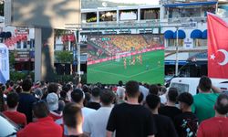 Bodrum'da milli maç heyecanı