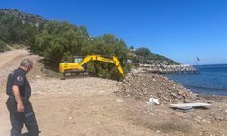 Bodrum'da sahilde beton dökümüne 150 bin lira ceza