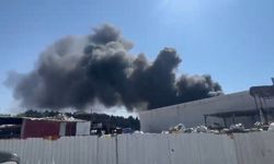 Bursa'da hurdalıkta yangın