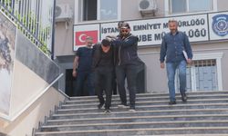 Büyükçekmece Adliyesi'ndeki hırsızlık; 2 şüpheli adliyeye sevk edildi / Şüphelilerin adliyeye getirilişi