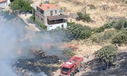 Çanakkale'de makilikte yangın