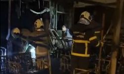 Çöp poşeti ile yüzünü saklayıp, çay ocağını yaktı; o anlar kamerada