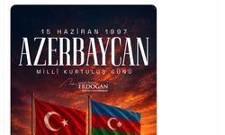 Cumhurbaşkanı Erdoğan, Azerbaycan'ın Milli Kurtuluş Günü'nü kutladı