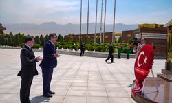 Cumhurbaşkanı Yardımcısı Yılmaz, Türkmenistan temaslarını tamamladı