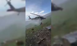 Dağda kalp krizi geçirdi; askeri helikopter ile kurtarıldı