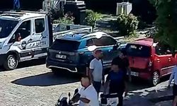 Dinar ilçesinde Başkan Topçu'nun aracının yanında bıçakla fark edildi; o anlar kamerada