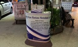 DMD'li Metehan için kurulan stanttaki bağış kutusundan para çalarken yakalandı