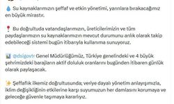 DSİ, barajların aktif doluluk oranlarını günlük paylaşacak