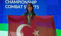 Egeli sporcu Liyne Nisa Akgül'den çifte dünya ikinciliği
