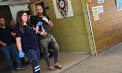 Elini testereye kaptıran işçinin parmağı koptu