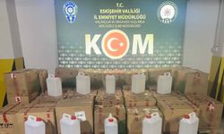 Ev ve otomobilinde 2 bin 85 litre etil alkol ele geçirilen şüpheli tutuklandı
