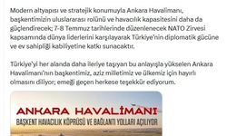 İletişim Başkanı Duran: Ankara Havalimanı, başkentimizin uluslararası rolünü güçlendirecek