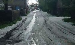 Kars'ta sağanak ve dolu, sele neden oldu