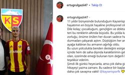 Kayserispor ile profesyonel sözleşme imzalayan Demirel: Şimdi arma için daha çok savaşma vakti