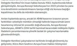 Keçeli: Türkiye, Avrupa İnsan Hakları Sözleşmesi sisteminin aşındırılmasından endişe duymaktadır
