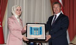 KKTC Başbakanı Üstel, Aile ve Sosyal Hizmetler Bakanı Göktaş'ı kabul etti
