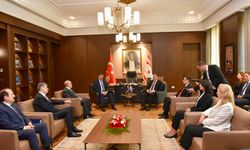 KKTC Başbakanı Üstel, Bakan Çiftçi'yi kabul etti