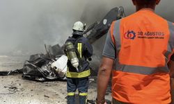 Kütahya'da çömlek üretim fabrikasında yangın