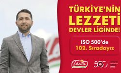 Lezita, 'İSO 500 Araştırması'nda 102'nci sırada yer aldı