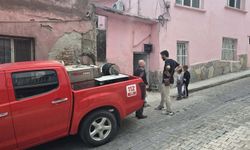 Metruk evde kaçak kazıya suçüstü; 3 gözaltı