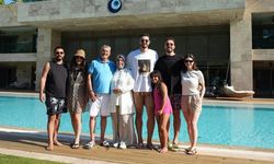 Milli basketbolcu Alperen Şengün, Antalya'da ailesi ile birlikte tatil yaptı