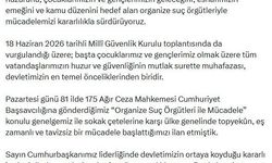 Organize suç örgütlerine operasyon; 841 şüpheli hakkında adli işlem