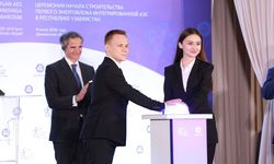 Özbekistan'ın Cizzak bölgesinde hayata geçirilen nükleer güç santralinin inşası başladı