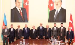 TBMM Başkanı Kurtulmuş, Azerbaycan Başbakanı Esedov ile görüştü